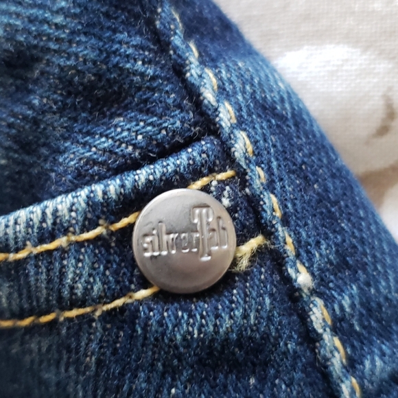 Levis Silver Tab Guy's Fit Denim Shorts Size 26 - Picture 6 of 9